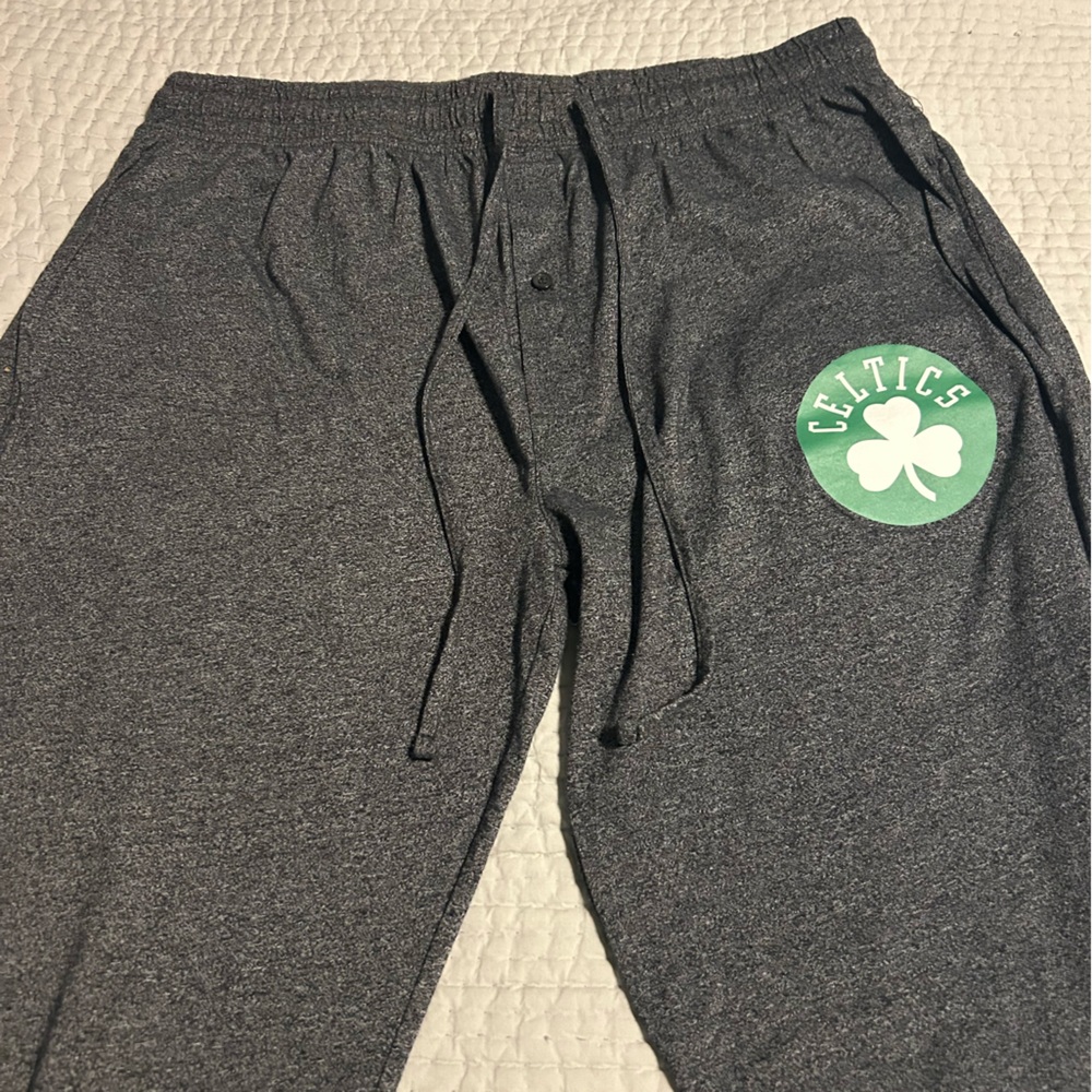 Concepts Gray Celtics Pajama Pants